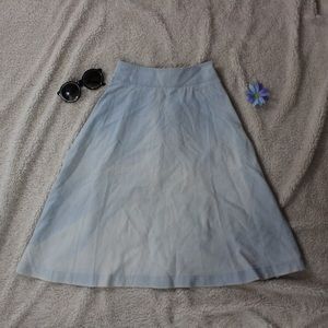 JOA L.A. DENIM LONG SKIRT